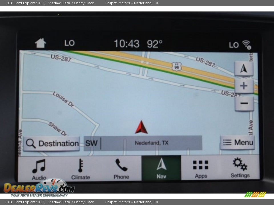 2018 Ford Explorer XLT Shadow Black / Ebony Black Photo #16