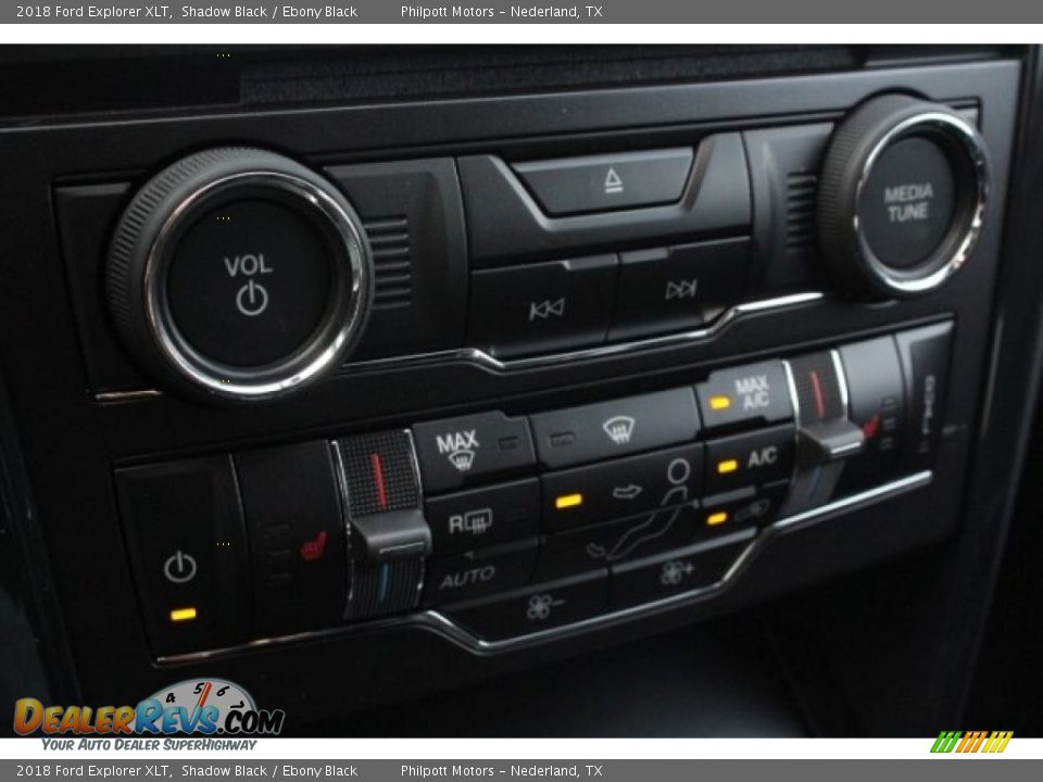 2018 Ford Explorer XLT Shadow Black / Ebony Black Photo #19