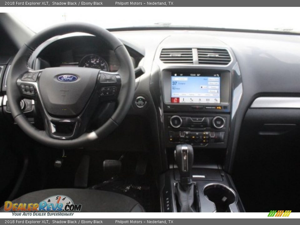 2018 Ford Explorer XLT Shadow Black / Ebony Black Photo #28