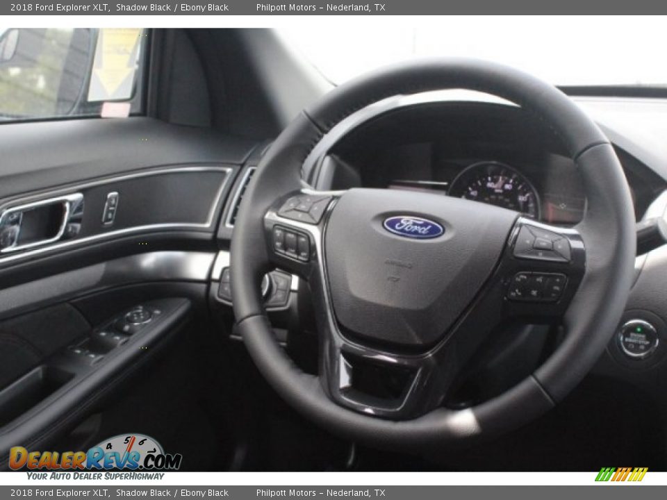 2018 Ford Explorer XLT Shadow Black / Ebony Black Photo #29