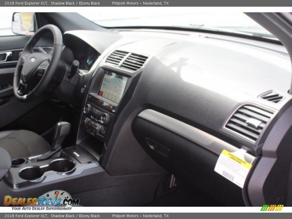 2018 Ford Explorer XLT Shadow Black / Ebony Black Photo #36