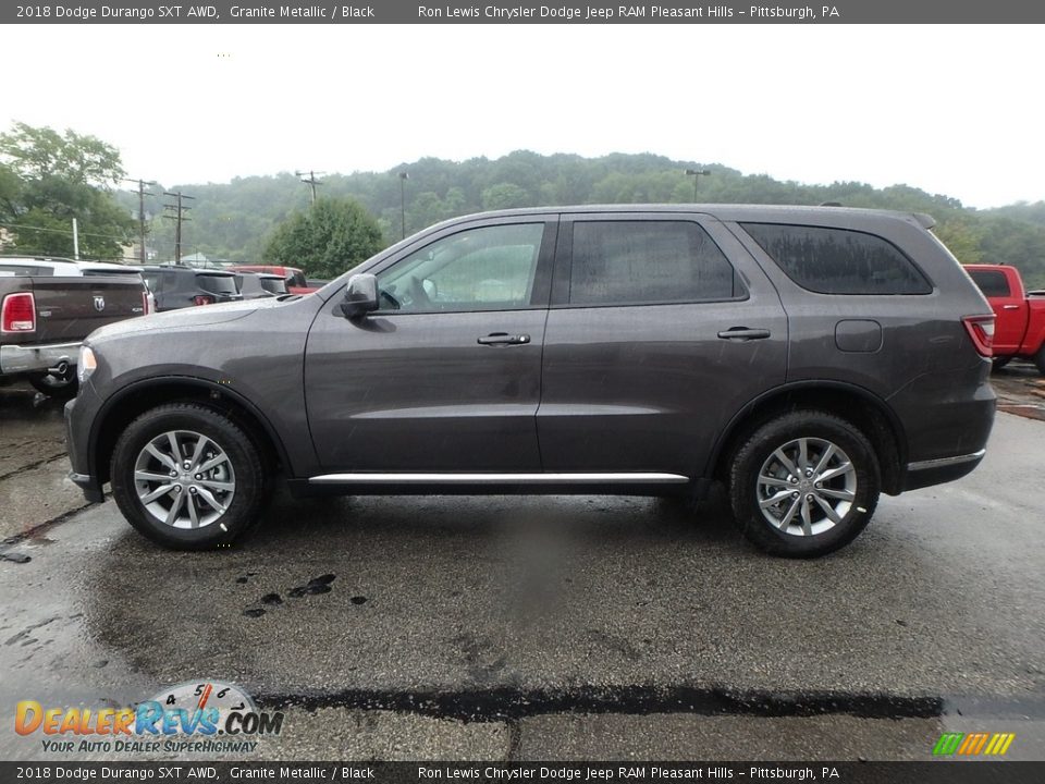 2018 Dodge Durango SXT AWD Granite Metallic / Black Photo #2