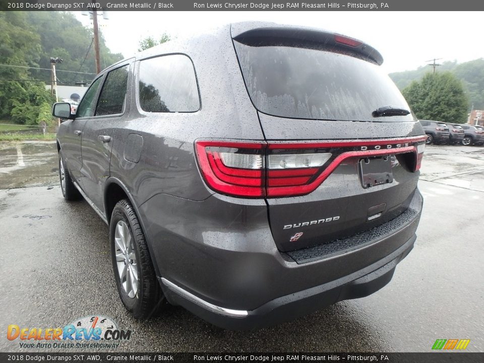 2018 Dodge Durango SXT AWD Granite Metallic / Black Photo #3