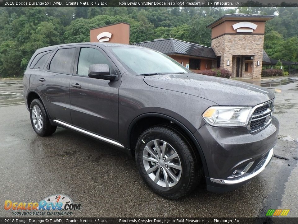 2018 Dodge Durango SXT AWD Granite Metallic / Black Photo #7