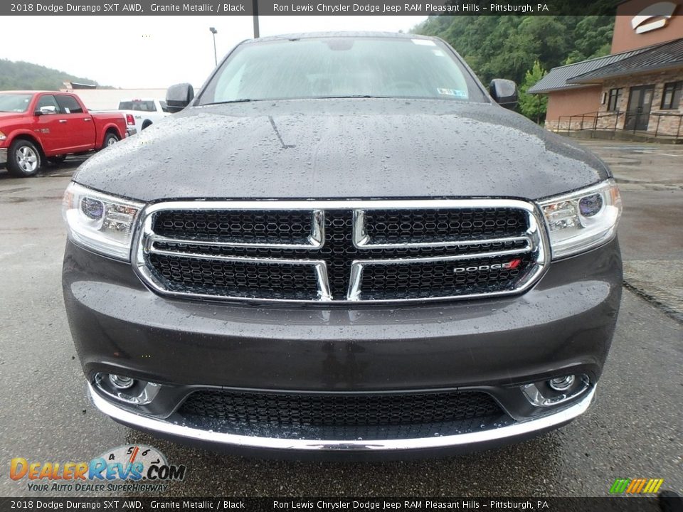 2018 Dodge Durango SXT AWD Granite Metallic / Black Photo #8