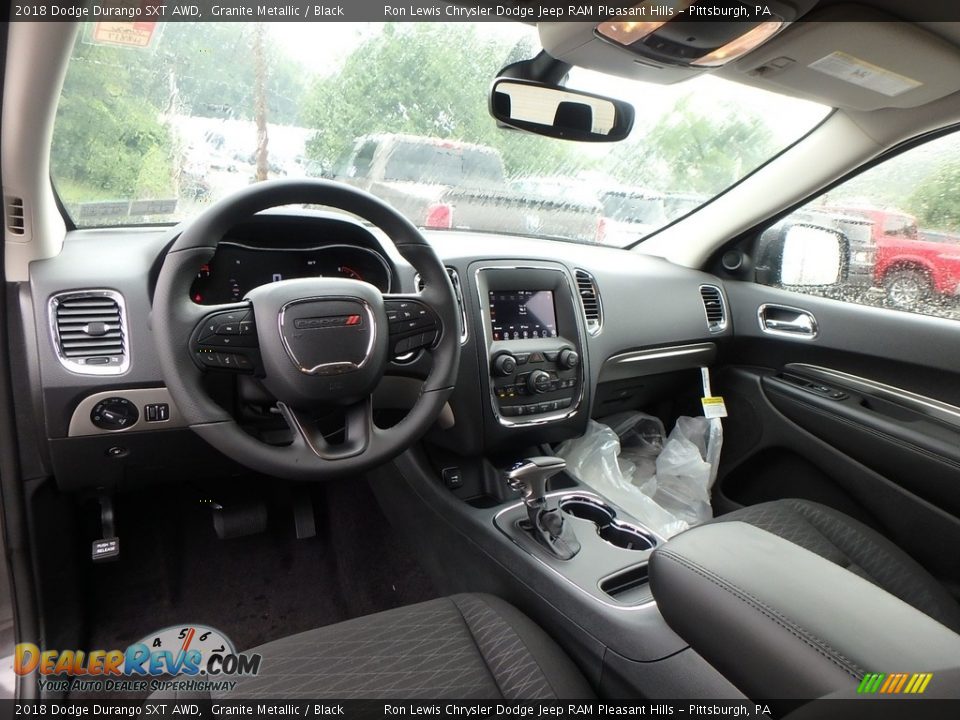 2018 Dodge Durango SXT AWD Granite Metallic / Black Photo #13