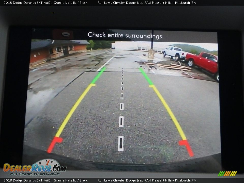 2018 Dodge Durango SXT AWD Granite Metallic / Black Photo #17