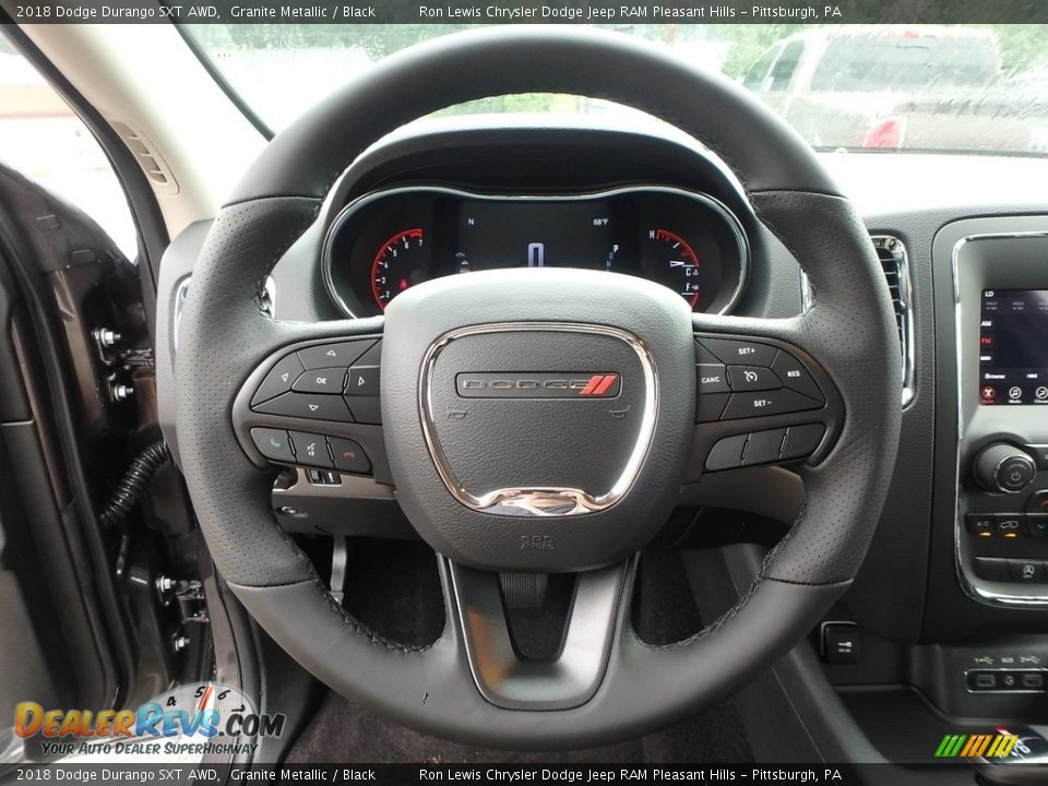 2018 Dodge Durango SXT AWD Granite Metallic / Black Photo #18