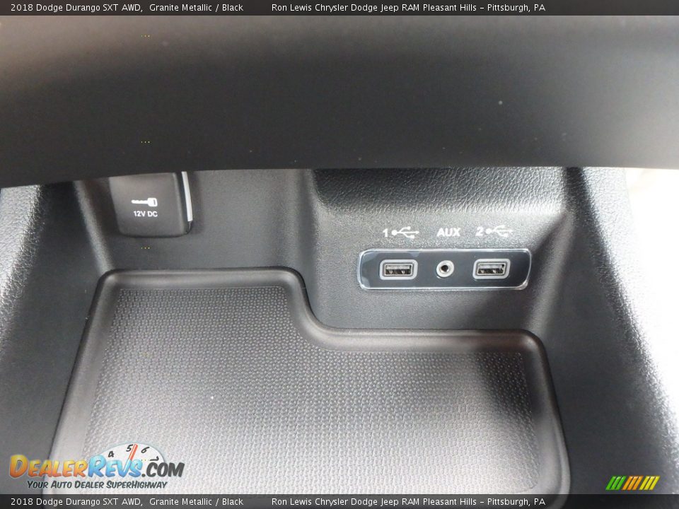 2018 Dodge Durango SXT AWD Granite Metallic / Black Photo #19