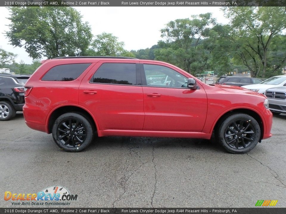 2018 Dodge Durango GT AWD Redline 2 Coat Pearl / Black Photo #6
