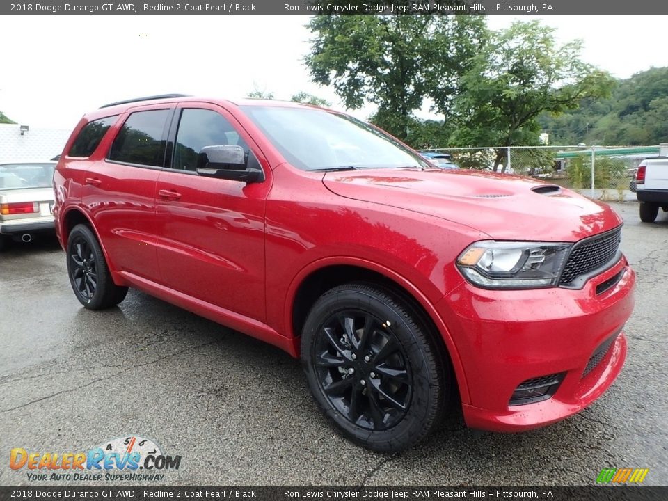 2018 Dodge Durango GT AWD Redline 2 Coat Pearl / Black Photo #7