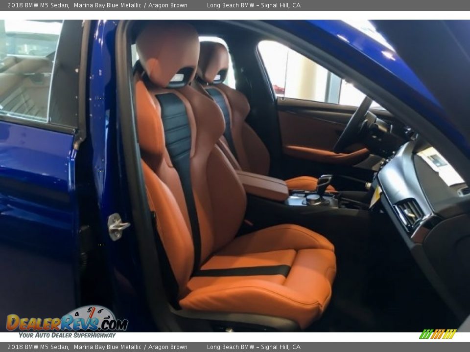 Aragon Brown Interior - 2018 BMW M5 Sedan Photo #5