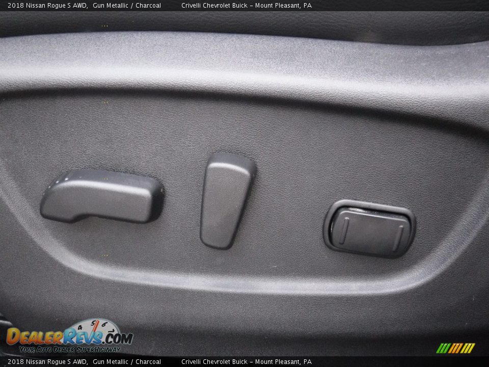 2018 Nissan Rogue S AWD Gun Metallic / Charcoal Photo #16
