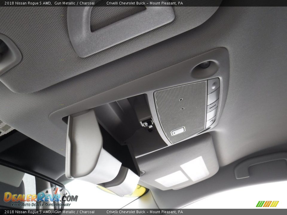 2018 Nissan Rogue S AWD Gun Metallic / Charcoal Photo #24