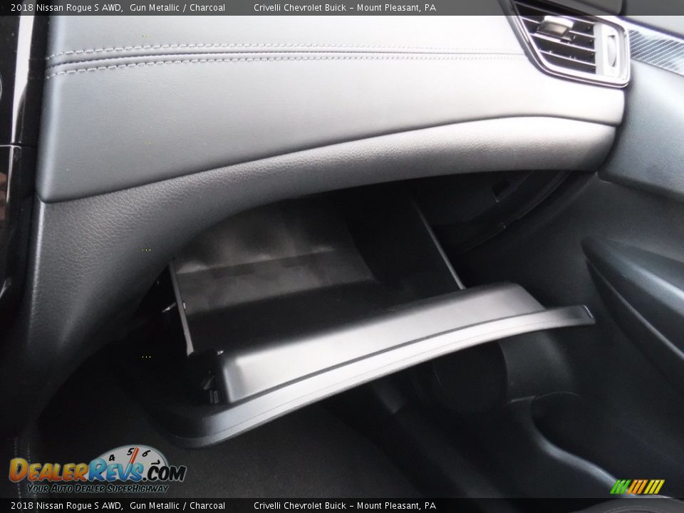 2018 Nissan Rogue S AWD Gun Metallic / Charcoal Photo #30