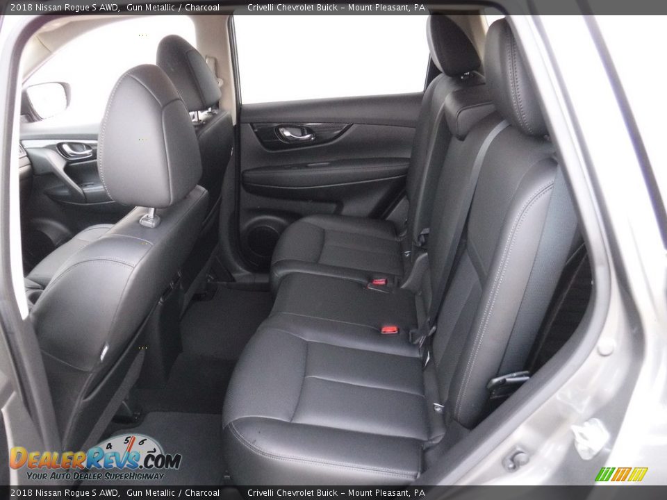 2018 Nissan Rogue S AWD Gun Metallic / Charcoal Photo #31