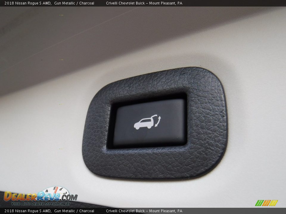 2018 Nissan Rogue S AWD Gun Metallic / Charcoal Photo #33