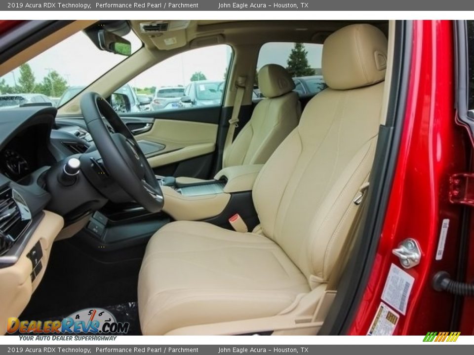 2019 Acura RDX Technology Performance Red Pearl / Parchment Photo #15