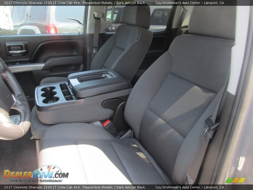 2017 Chevrolet Silverado 1500 LT Crew Cab 4x4 Pepperdust Metallic / Dark Ash/Jet Black Photo #8