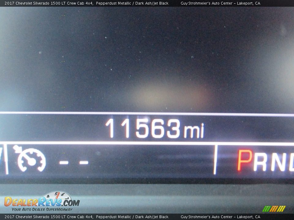 2017 Chevrolet Silverado 1500 LT Crew Cab 4x4 Pepperdust Metallic / Dark Ash/Jet Black Photo #11