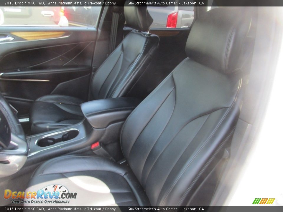 2015 Lincoln MKC FWD White Platinum Metallic Tri-coat / Ebony Photo #8