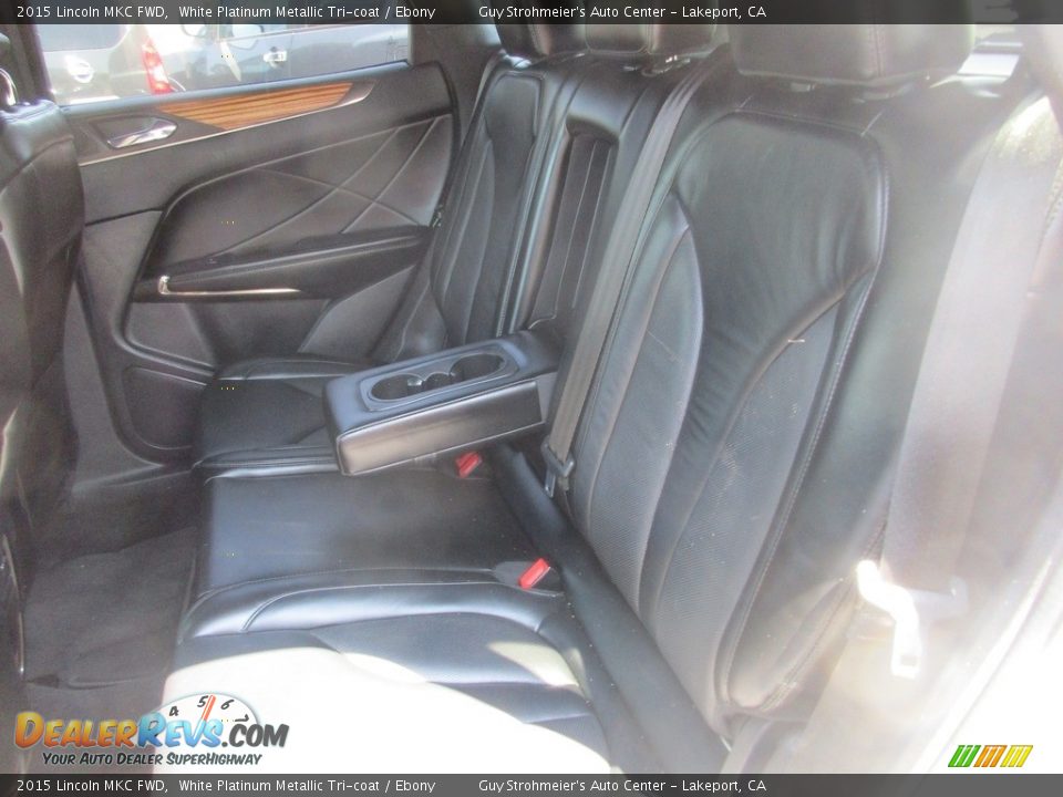2015 Lincoln MKC FWD White Platinum Metallic Tri-coat / Ebony Photo #9