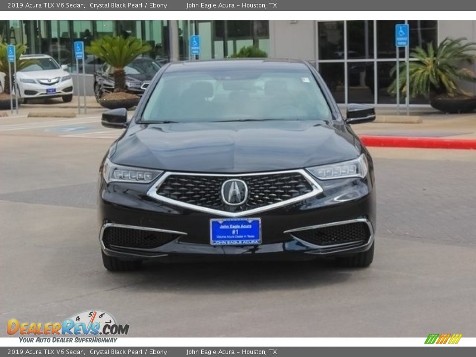 2019 Acura TLX V6 Sedan Crystal Black Pearl / Ebony Photo #2