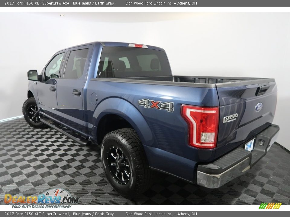 2017 Ford F150 XLT SuperCrew 4x4 Blue Jeans / Earth Gray Photo #9