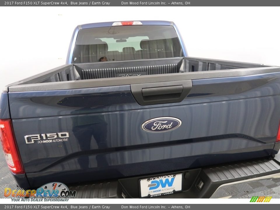 2017 Ford F150 XLT SuperCrew 4x4 Blue Jeans / Earth Gray Photo #10