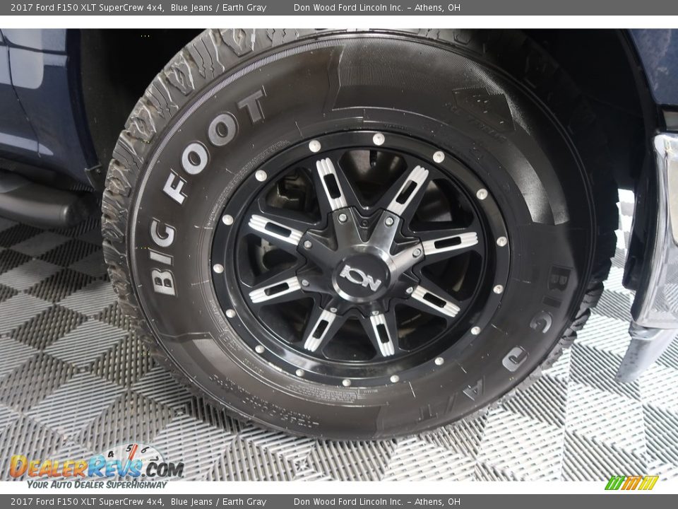 2017 Ford F150 XLT SuperCrew 4x4 Blue Jeans / Earth Gray Photo #24