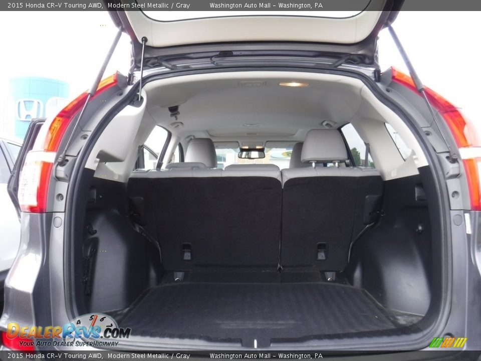 2015 Honda CR-V Touring AWD Modern Steel Metallic / Gray Photo #27