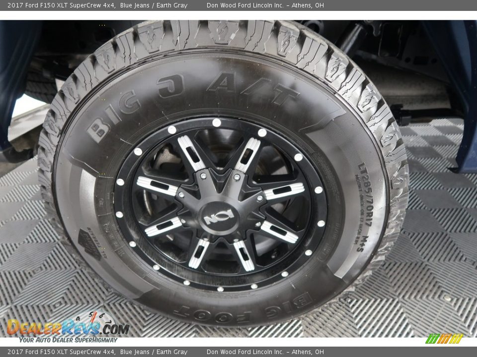 2017 Ford F150 XLT SuperCrew 4x4 Blue Jeans / Earth Gray Photo #25