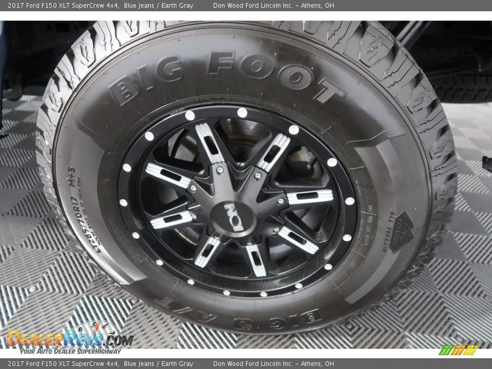 2017 Ford F150 XLT SuperCrew 4x4 Blue Jeans / Earth Gray Photo #26
