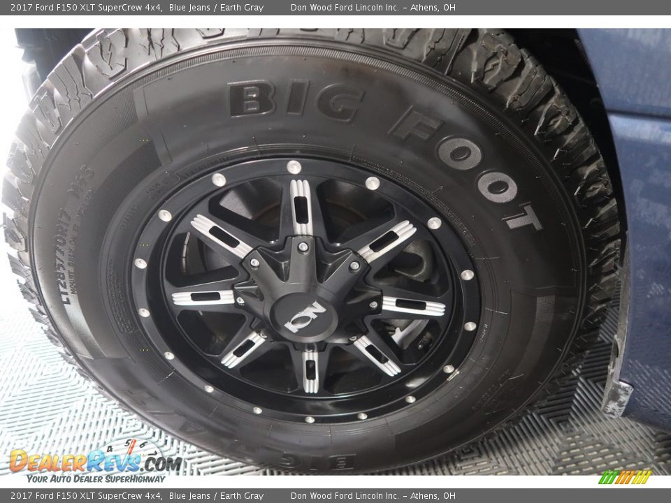 2017 Ford F150 XLT SuperCrew 4x4 Blue Jeans / Earth Gray Photo #27