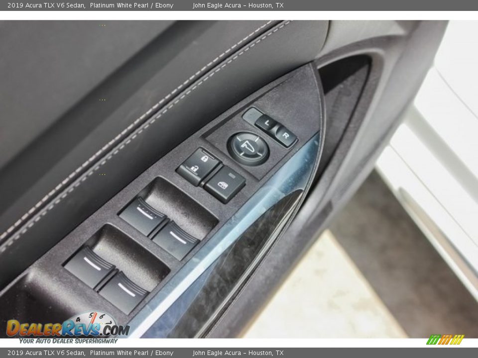 2019 Acura TLX V6 Sedan Platinum White Pearl / Ebony Photo #12