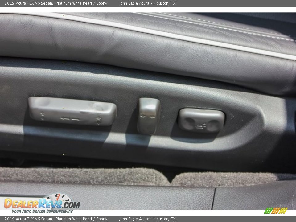 2019 Acura TLX V6 Sedan Platinum White Pearl / Ebony Photo #14