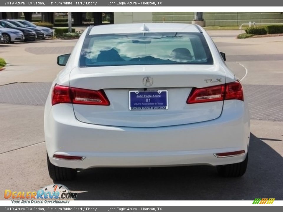 2019 Acura TLX Sedan Platinum White Pearl / Ebony Photo #6