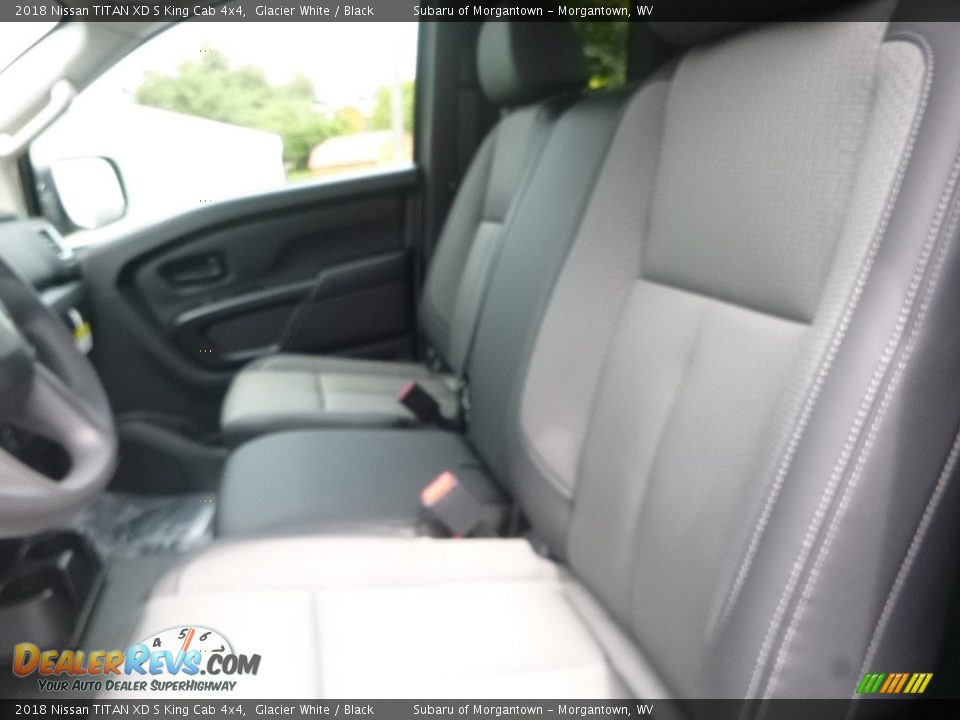 2018 Nissan TITAN XD S King Cab 4x4 Glacier White / Black Photo #15
