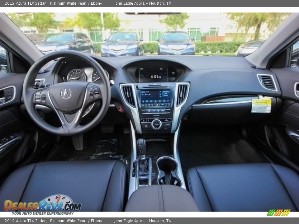 2019 Acura TLX Sedan Platinum White Pearl / Ebony Photo #9