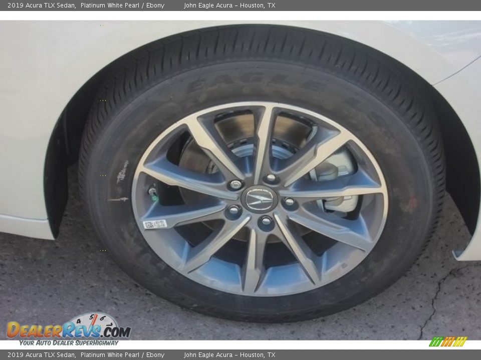 2019 Acura TLX Sedan Platinum White Pearl / Ebony Photo #11