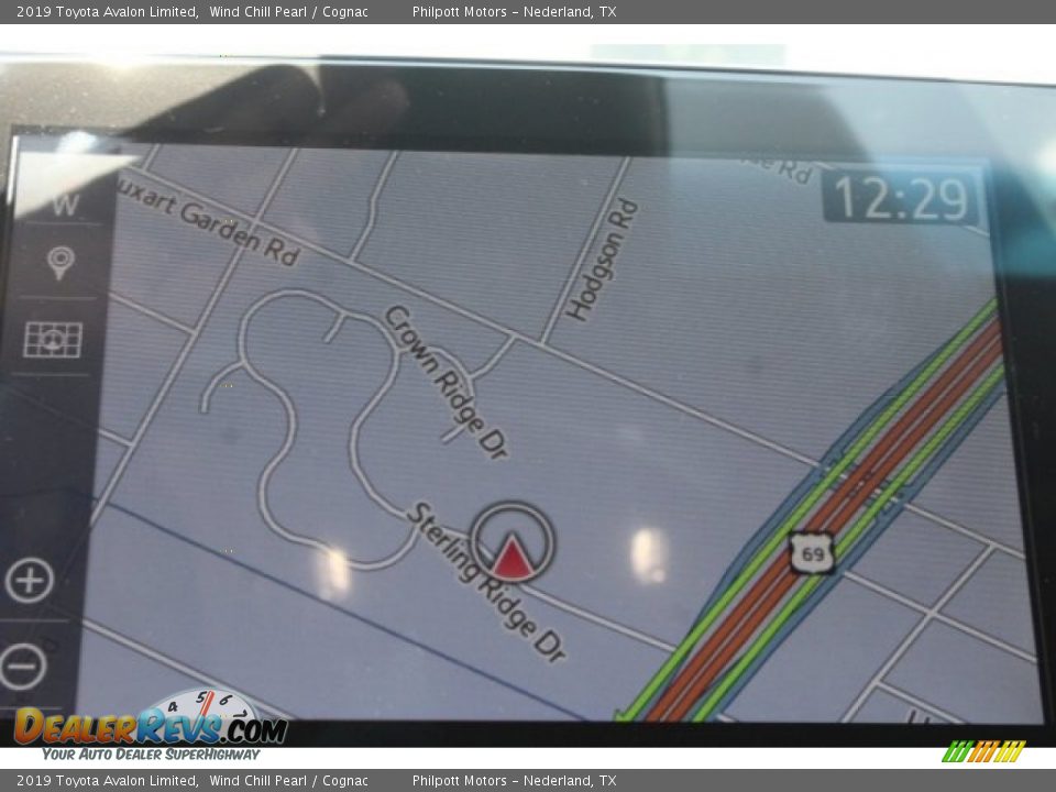 2019 Toyota Avalon Limited Wind Chill Pearl / Cognac Photo #16