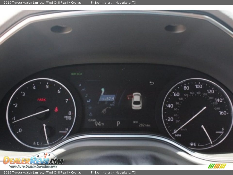 2019 Toyota Avalon Limited Wind Chill Pearl / Cognac Photo #22