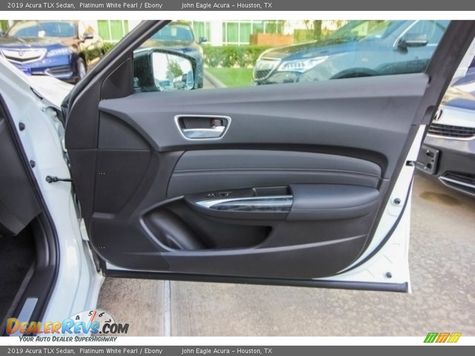 2019 Acura TLX Sedan Platinum White Pearl / Ebony Photo #21