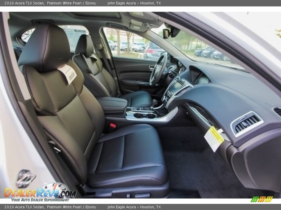 2019 Acura TLX Sedan Platinum White Pearl / Ebony Photo #22