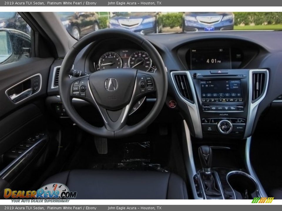 2019 Acura TLX Sedan Platinum White Pearl / Ebony Photo #24