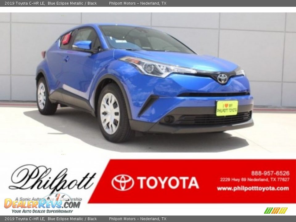 2019 Toyota C-HR LE Blue Eclipse Metallic / Black Photo #1