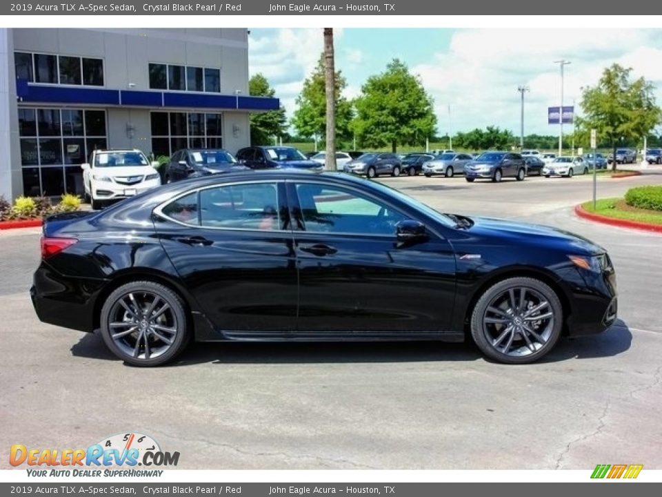 Crystal Black Pearl 2019 Acura TLX A-Spec Sedan Photo #7