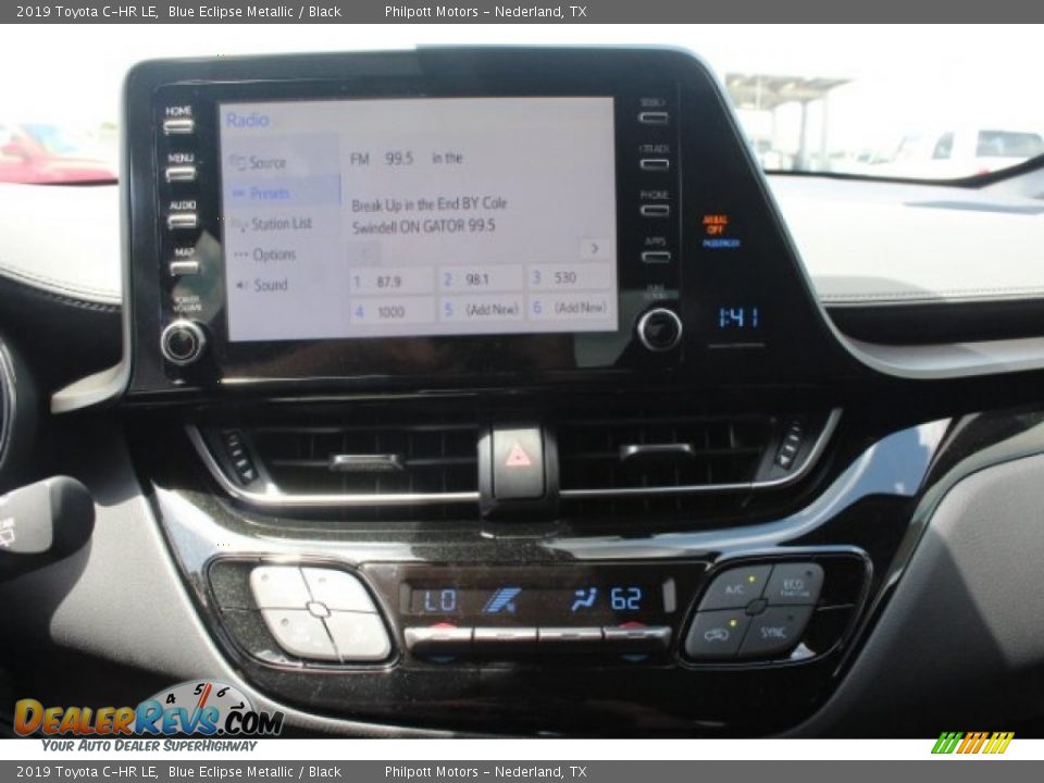 2019 Toyota C-HR LE Blue Eclipse Metallic / Black Photo #16