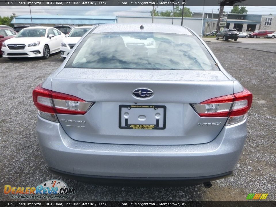 2019 Subaru Impreza 2.0i 4-Door Ice Silver Metallic / Black Photo #5