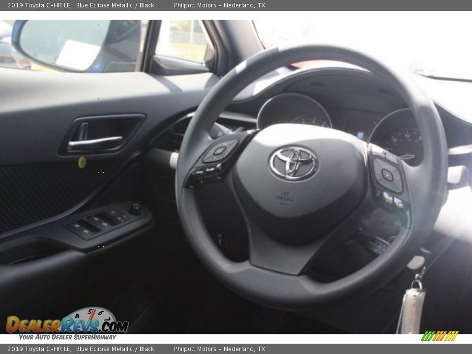 2019 Toyota C-HR LE Blue Eclipse Metallic / Black Photo #24